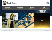 Tablet Screenshot of davidbryan.com